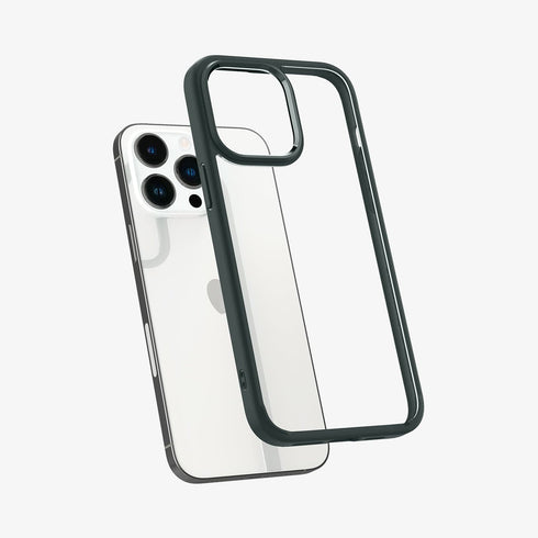 ACS04816 - iPhone 14 Pro Max Case Ultra Hybrid in crystal clear showing the back